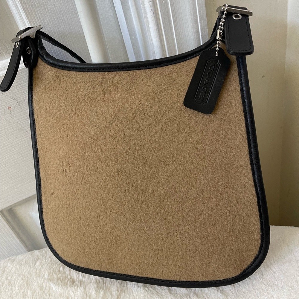 Coach Greenwich Hippie Vintage Wool crossbody bag
